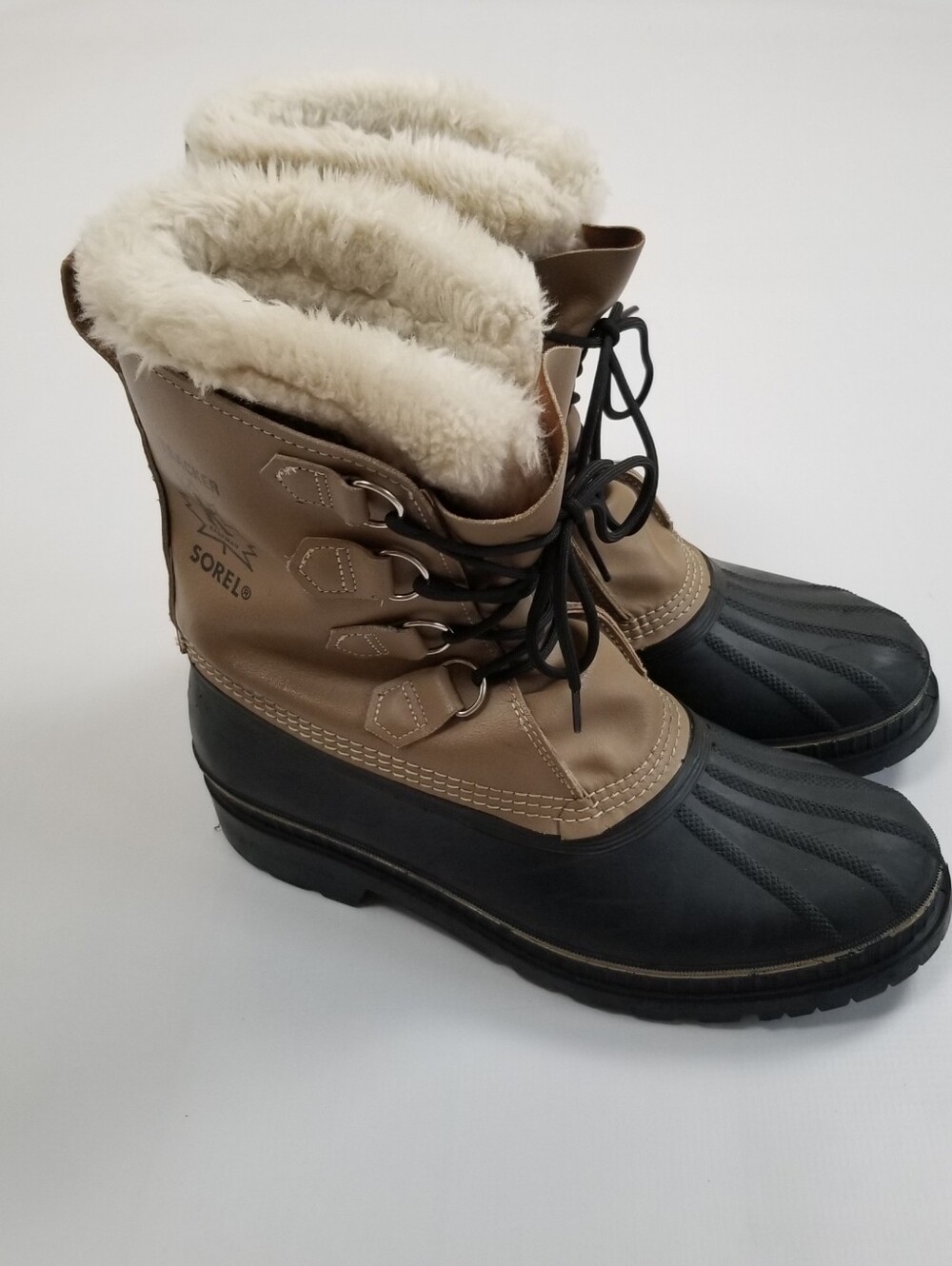 Sorel Tracker Boots Wool Insulated Size 10